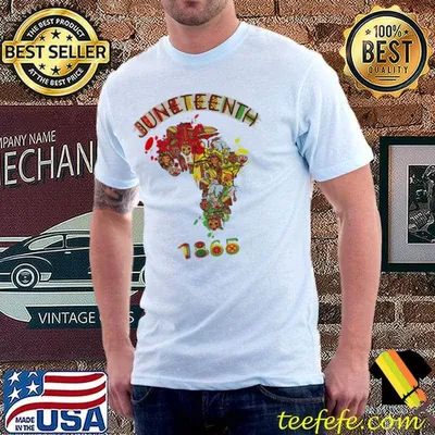 Celebrate juneteenth 1865 african American black pride shirt