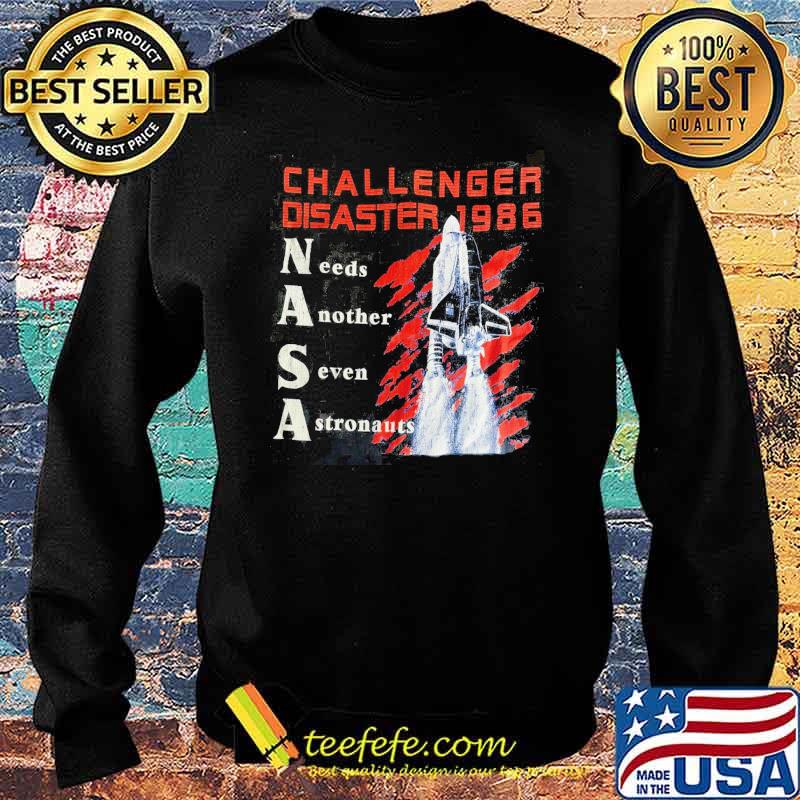 Challenger disaster 1986 needs another seven astronauts planet s Sweater Challenger disaster 1986 needs another seven astronauts planet s Sweater