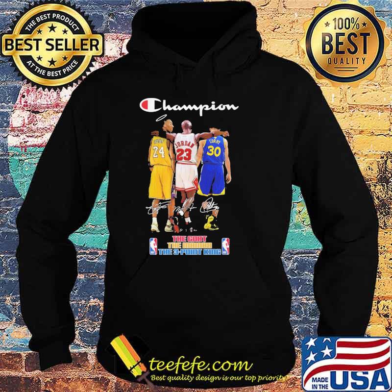 Champion the goat the mamba the 3point king nba s Hoodie Champion the goat the mamba the 3point king nba s Hoodie
