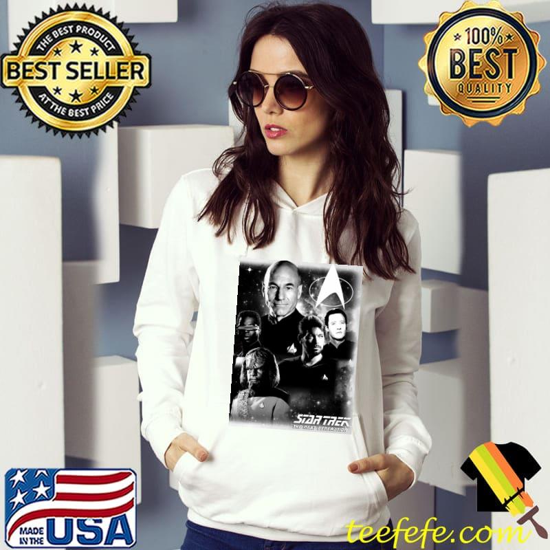 Character collage Star Trek next generation s Hoodie Character collage Star Trek next generation s Hoodie