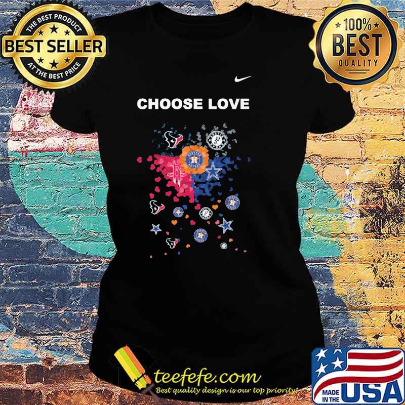 Choose Love Houston Boston Shirt Ladies tee Choose Love Houston Boston Shirt Ladies tee