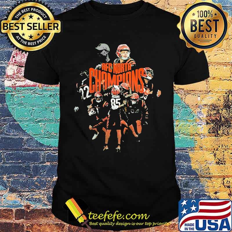 Cincinnati Bengals 2021 2022 AFC North Division Champions shirt