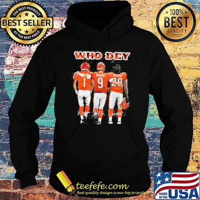 CincinnatI bengals who dey ja'marr chase Joe burrow mixon signatures shirt