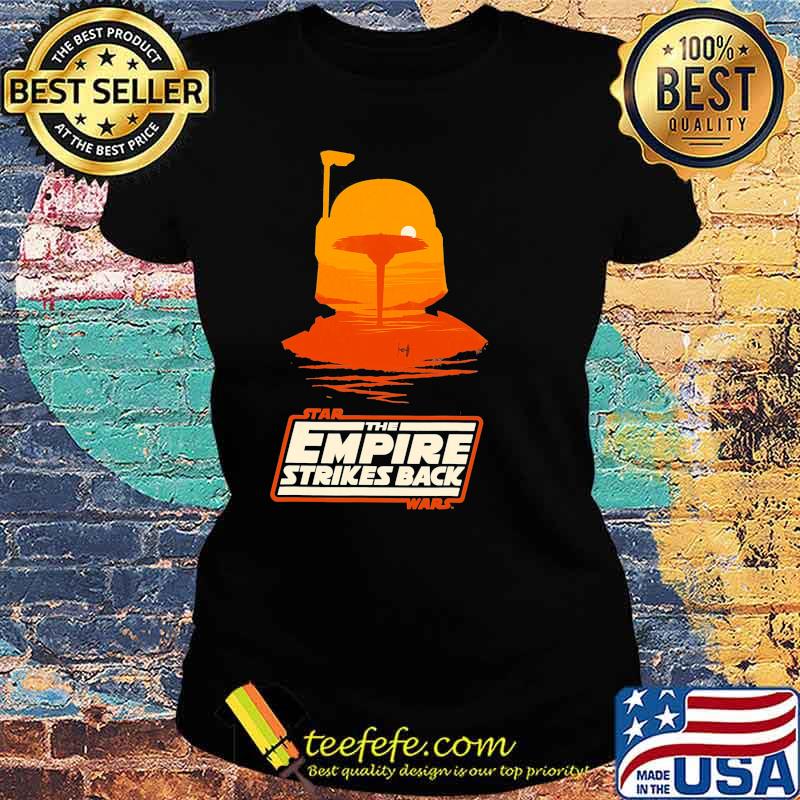 Cloud city boba fett graphic Star wars s Ladies tee Cloud city boba fett graphic Star wars s Ladies tee