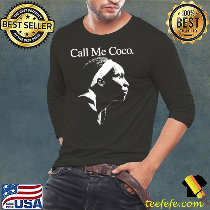 Coco gauff call me coco shirt Coco gauff call me coco shirt