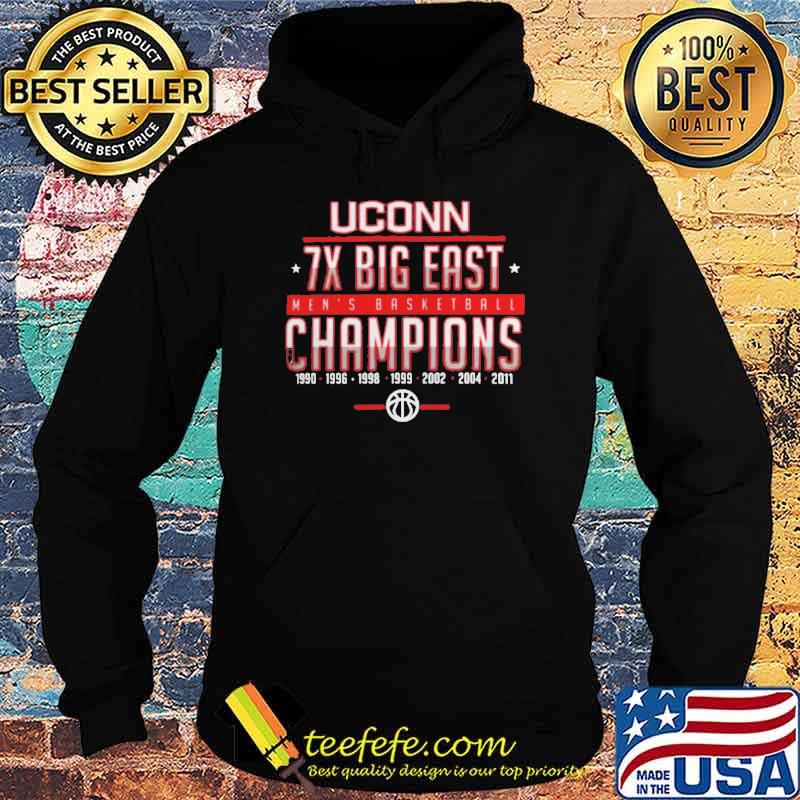 Connecticut huskies 7x big east men's basketball champions shirt