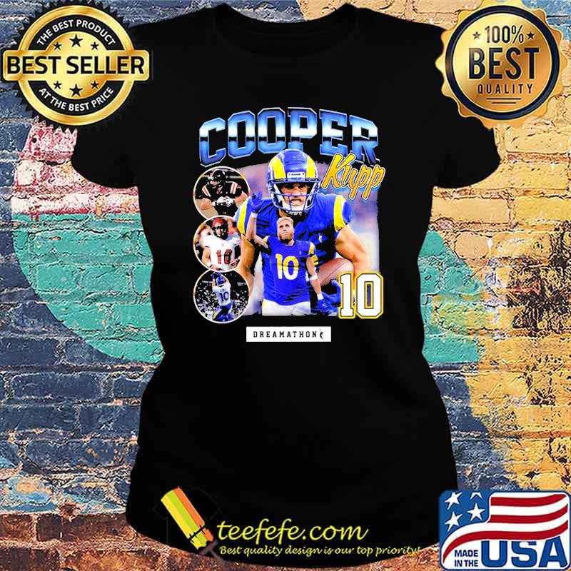 Official cooper Kupp 10 Dreamathon Los Angeles Rams Merch shirt