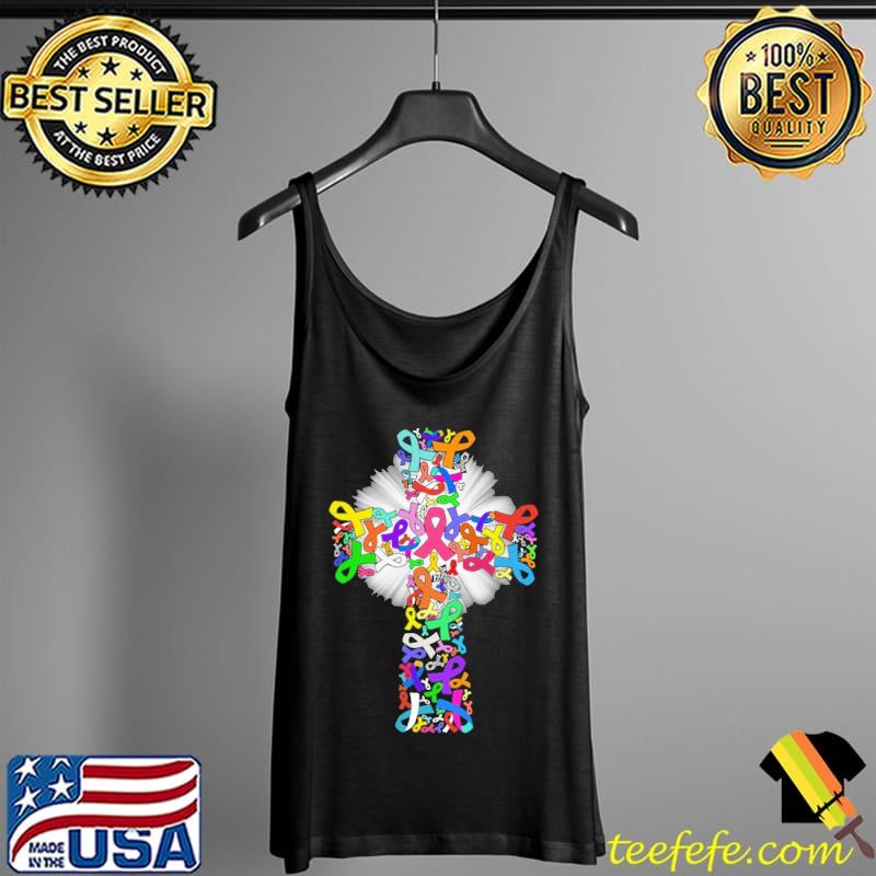 Cross Cancer Awareness Shirt Tank Top Cross Cancer Awareness Shirt Tank Top