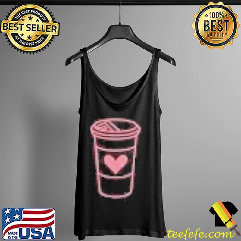 Cute purple icon coffee cup s Tank Top Cute purple icon coffee cup s Tank Top