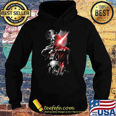 Darth Vader lightsaber portrait graphic Star wars shirt