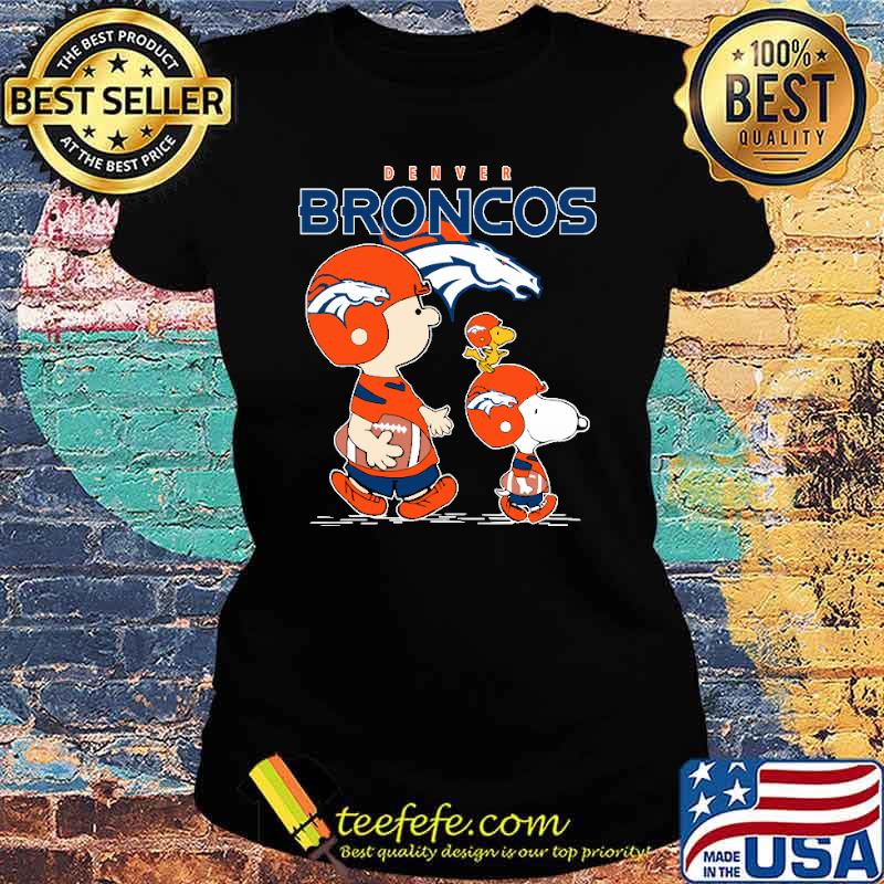 Denver Broncos Lets Play Football Together Snoopy NFL Shirts Ladies tee Denver Broncos Lets Play Football Together Snoopy NFL Shirts Ladies tee