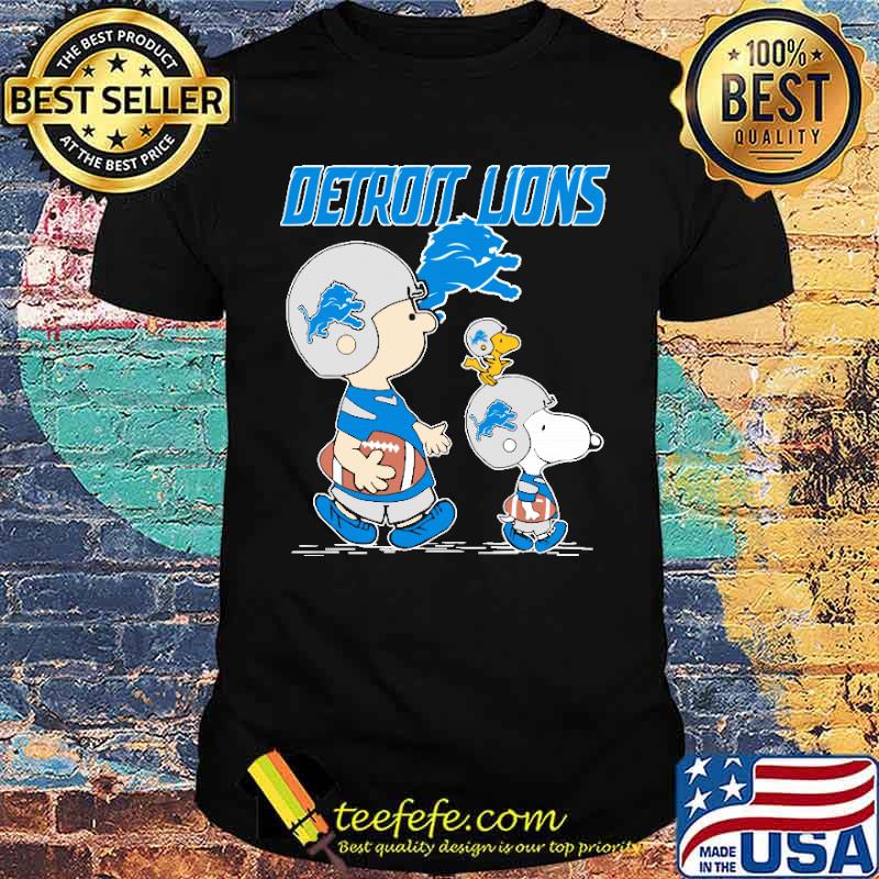 Detroit Lions Lets Play Football Together Snoopy NFL Shirts Unisex Detroit Lions Lets Play Football Together Snoopy NFL Shirts Unisex