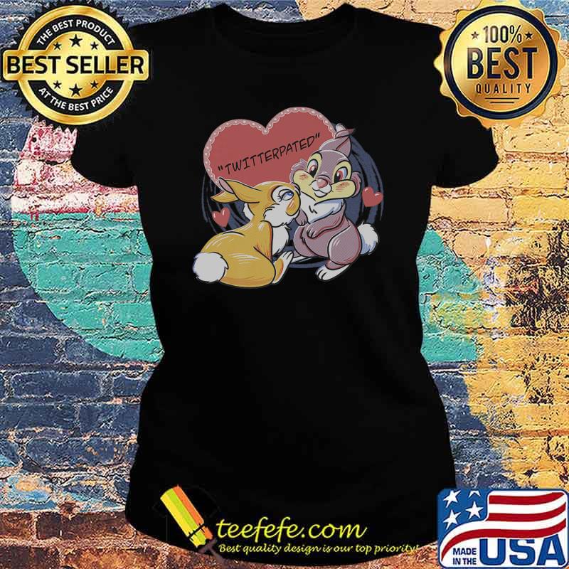 Disney Bambi Thumper & Miss Bunny Valentine's Day Premium T-Shirt Ladies tee Disney Bambi Thumper & Miss Bunny Valentine's Day Premium T-Shirt Ladies tee