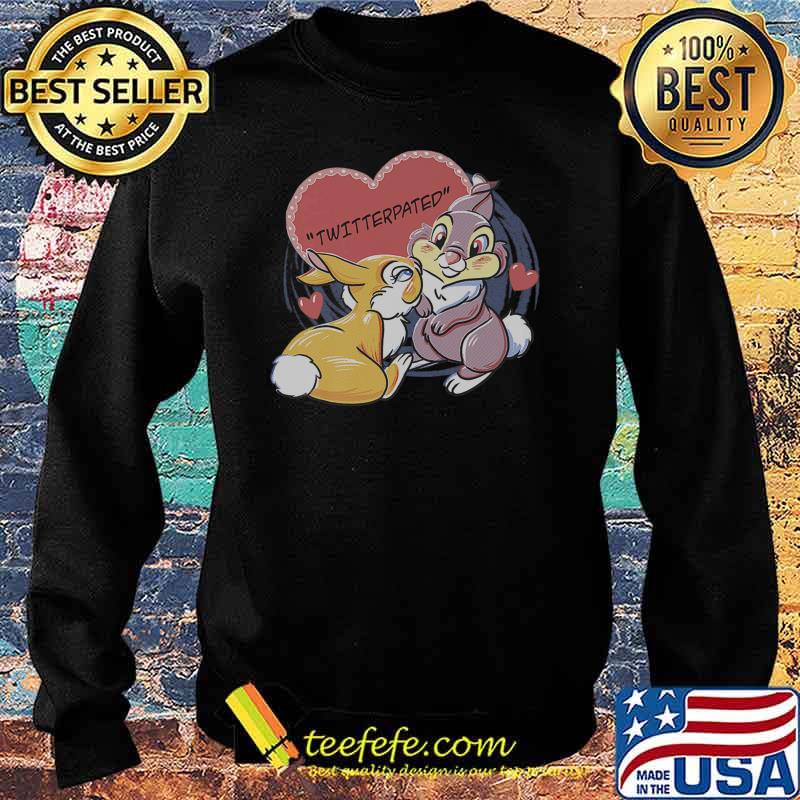 Disney Bambi Thumper & Miss Bunny Valentine's Day Premium T-Shirt Sweater Disney Bambi Thumper & Miss Bunny Valentine's Day Premium T-Shirt Sweater
