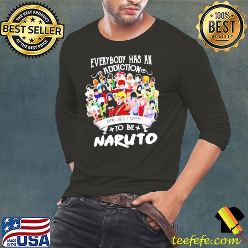 Everybody has an addiction mine just happens to be one piece manga anime shirt