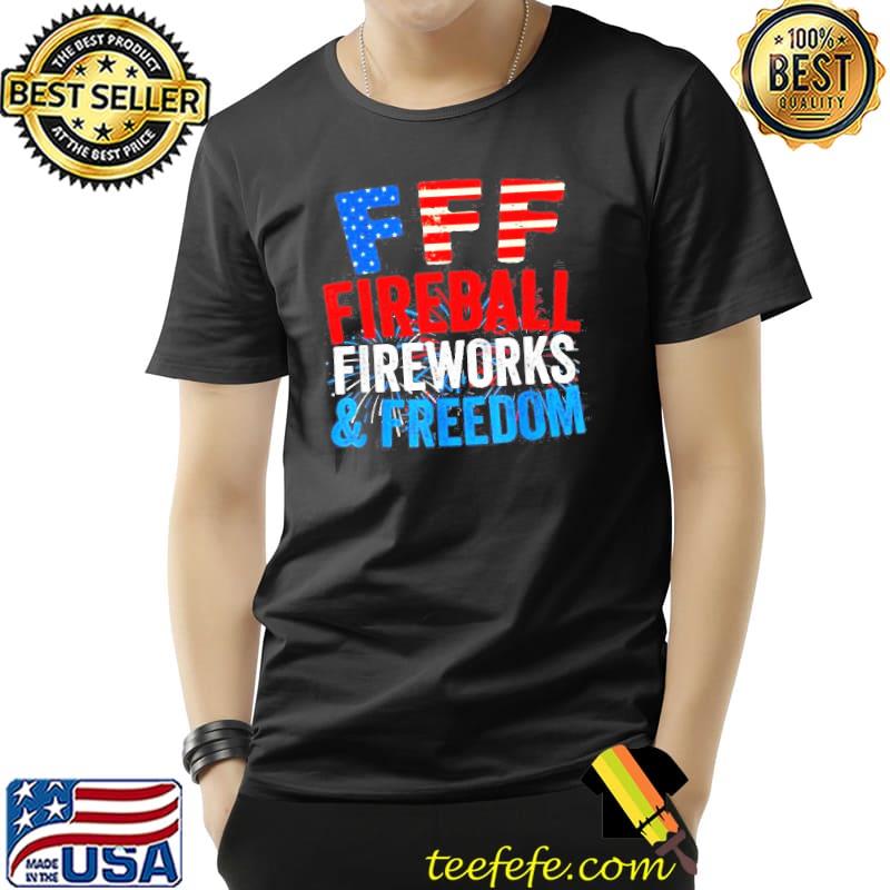 Fireball Fireworks Freedom 4th Of July American Flag Shirt Unisex Fireball Fireworks Freedom 4th Of July American Flag Shirt Unisex