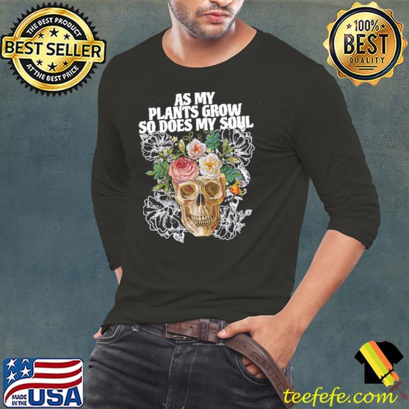 Floral skull enchanted garden rose skull plant mama shirt Floral skull enchanted garden rose skull plant mama shirt
