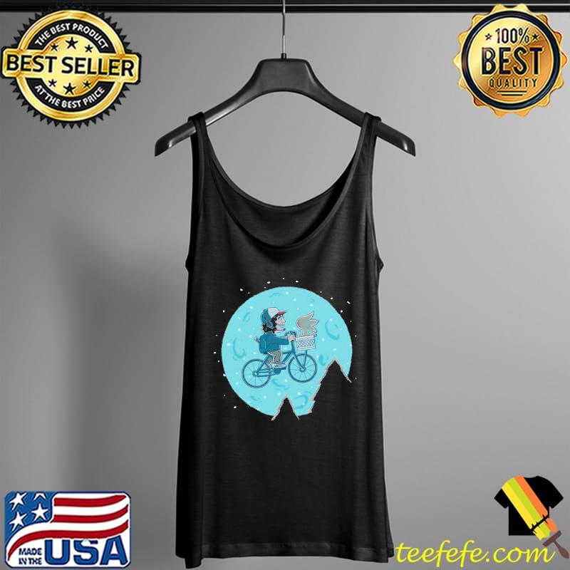 Flying to the moon stranger things s Tank Top Flying to the moon stranger things s Tank Top