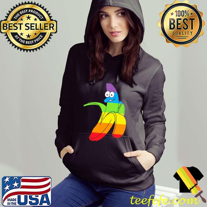 Fruity banana lbgt pride month lgbtq+ support s Hoodie Fruity banana lbgt pride month lgbtq+ support s Hoodie