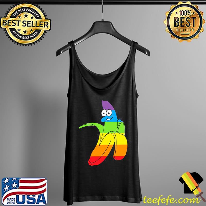 Fruity banana lbgt pride month lgbtq+ support s Tank Top Fruity banana lbgt pride month lgbtq+ support s Tank Top