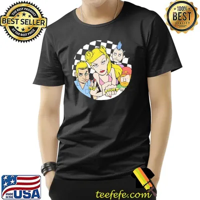 Funny artoon art no doubt band shirt