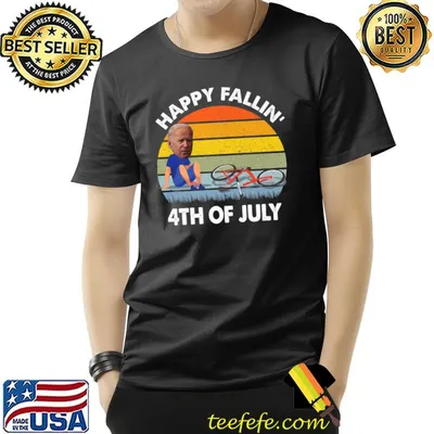 Funny Joe Biden Running The Country Is Like Riding A Bike Premium T-Shirt