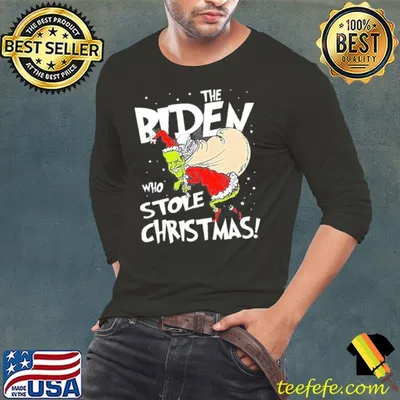 Funny the Biden who stolen christmas shirt