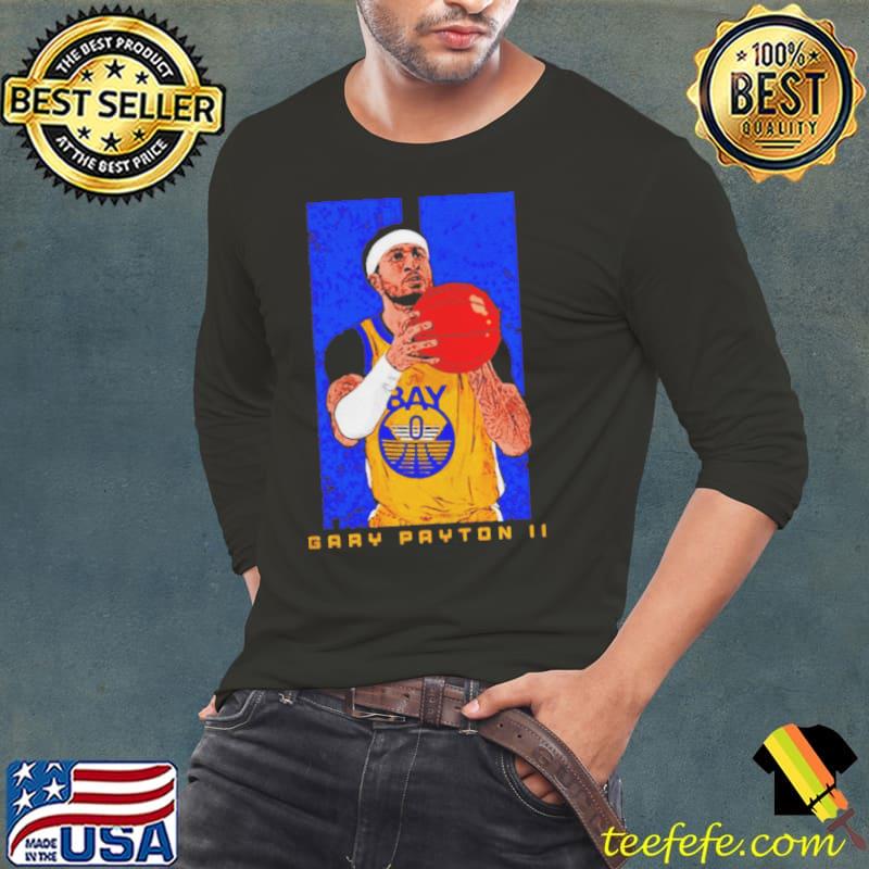 Gary payton iI golden state warriors basketball player mvp s Long Sleeve Tee Gary payton iI golden state warriors basketball player mvp s Long Sleeve Tee