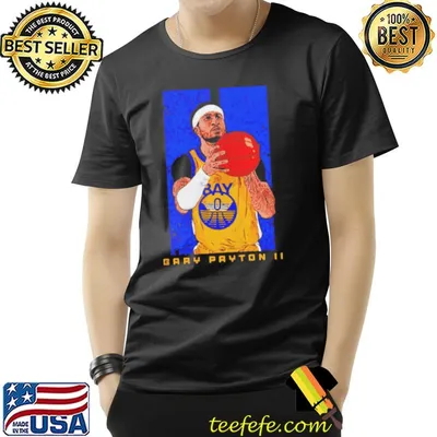 Gary payton iI golden state warriors basketball player mvp shirt