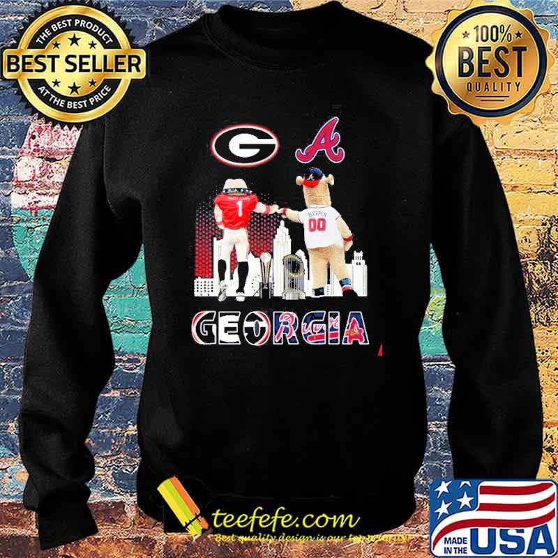 Georgia Bulldogs and atlanta braves s Sweater Georgia Bulldogs and atlanta braves s Sweater