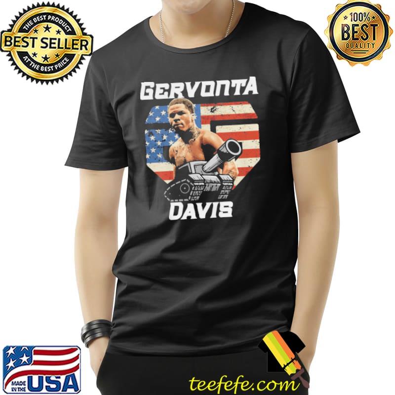 Gervonta davis team gd usa flag shirt