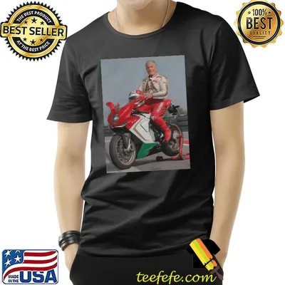 Giacomo agustinI motorcycle race shirt