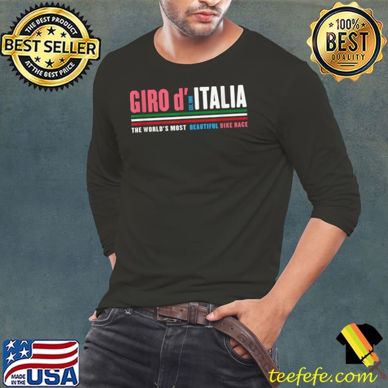 Giro D' Italia T-Shirt Long Sleeve Tee Giro D' Italia T-Shirt Long Sleeve Tee