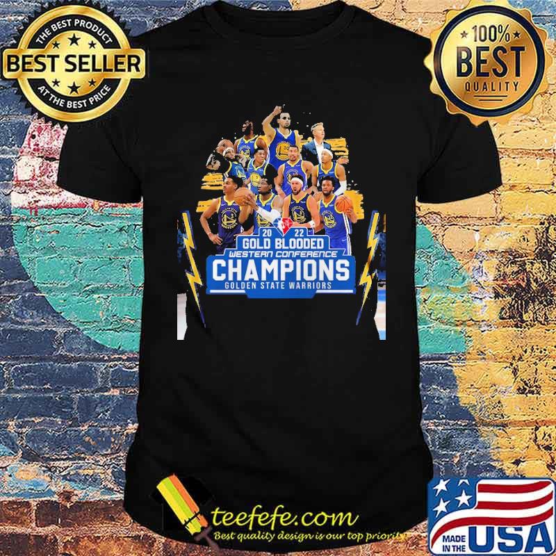 Gloden Blood Champions Golden State Warrior Shirt