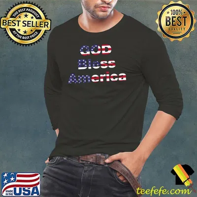 God Bless America flag T-Shirt