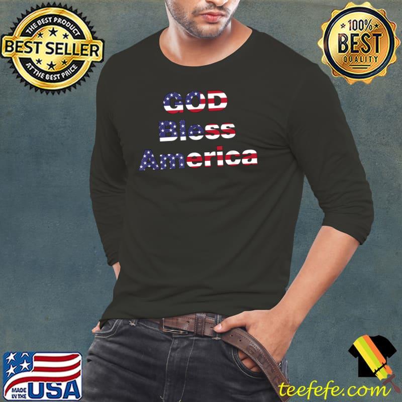 God Bless America flag T-Shirt God Bless America flag T-Shirt