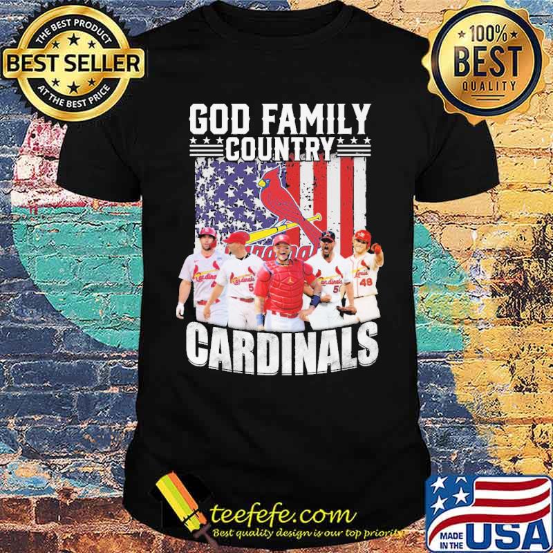 God family country cardinals shirt