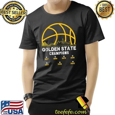Golden 2022 Basketball for men women warriors T-Shirt