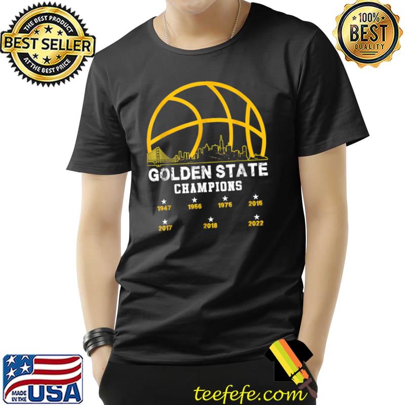 Golden 2022 Basketball for men women warriors T-Shirt