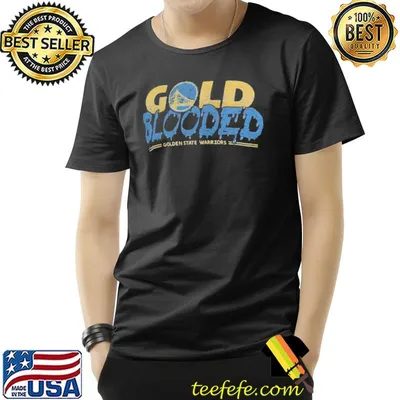 Golden state warriors '47 gold blooded hometown regional shirt