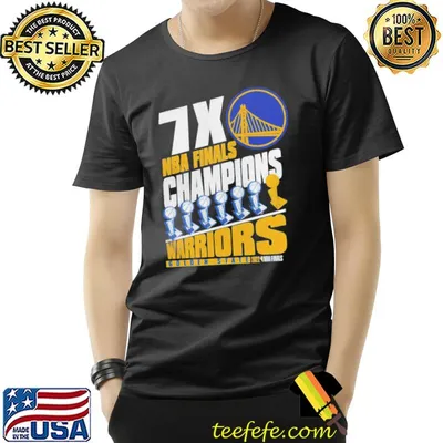 Golden state warriors 7x NBA finals champions shirt