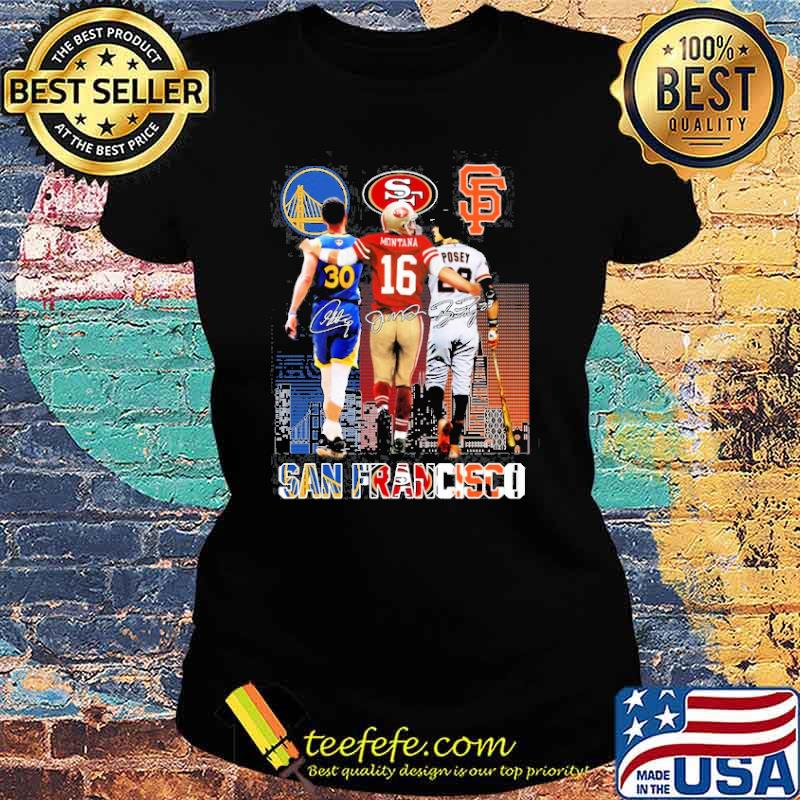 Golden State Warriors And San Francisco s Ladies tee Golden State Warriors And San Francisco s Ladies tee