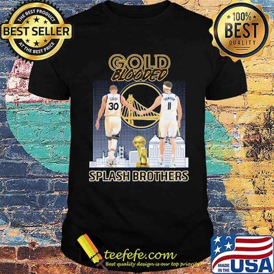Golden State Warriors Blooded Splash Brothers Shirt