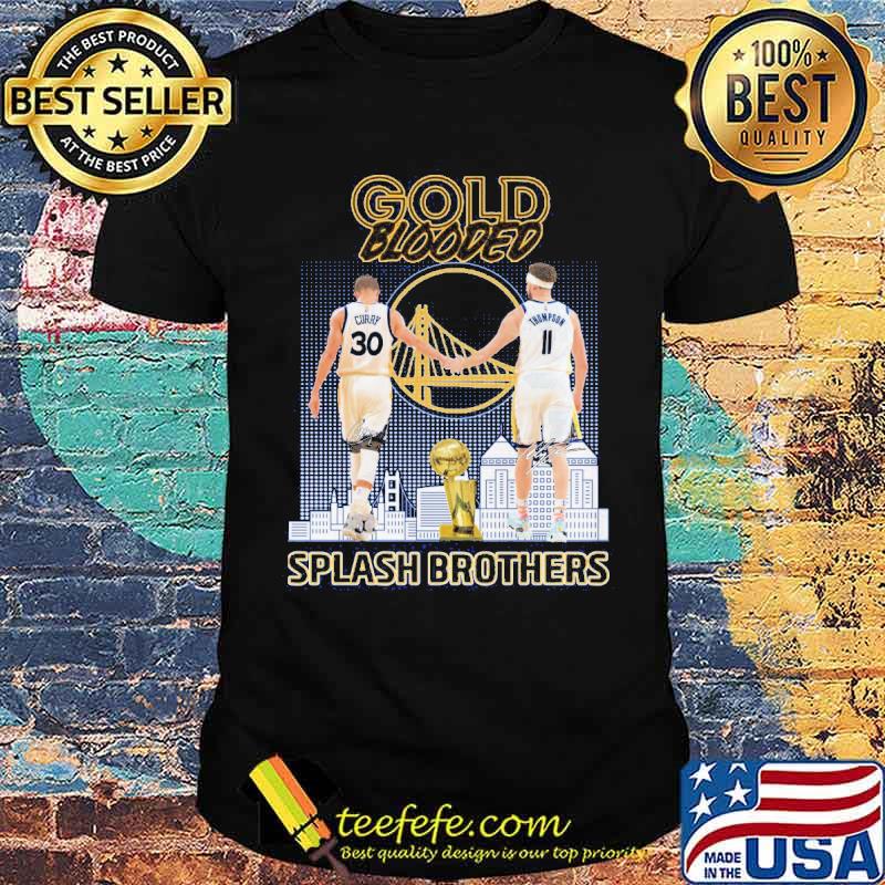 Golden State Warriors Blooded Splash Brothers Shirt