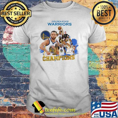 Golden State Warriors Champions NBA Shirt