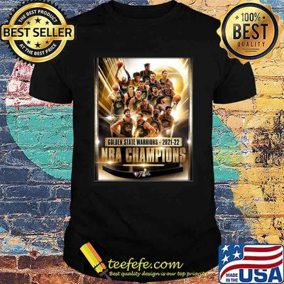 Golden State Warriors NBA Champions 2021 2022 Shirt