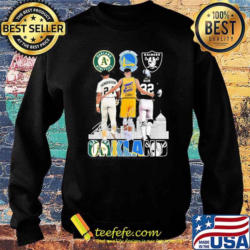 Golden State Warriors Oakland Athletics Raiders Shirt Sweater Golden State Warriors Oakland Athletics Raiders Shirt Sweater