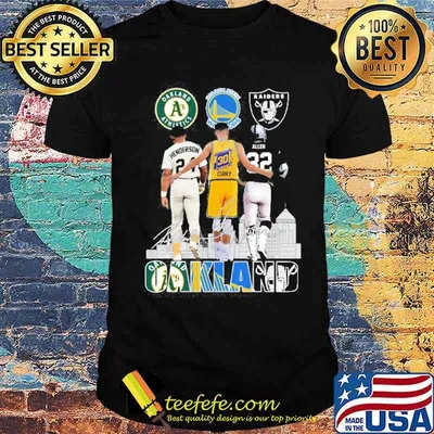 Golden State Warriors Oakland Athletics Raiders Shirt