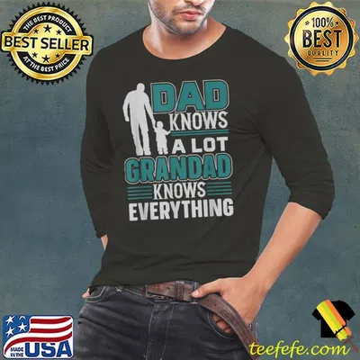 Granddad Papa Dad Daddy Grandfather Father's Day Grandpa T-Shirt