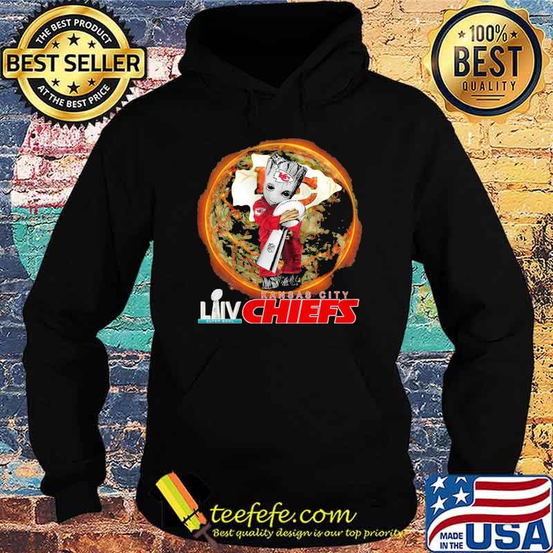 Groot hug super bowl champions Kansas city Chiefs s Hoodie Groot hug super bowl champions Kansas city Chiefs s Hoodie